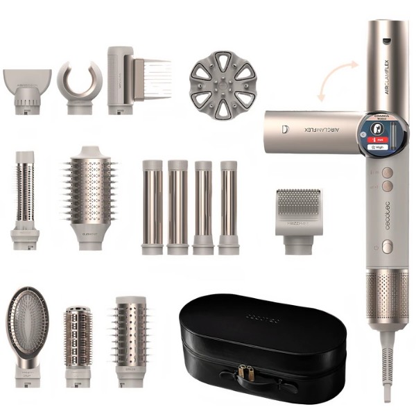 Фото - Стайлер Cecotec AirGlam 14in1 Flex Champagne (A01_EU01_114727)